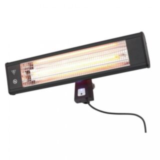Blaze Wall Mounted Patio Heater Pull Switch Black 1800W