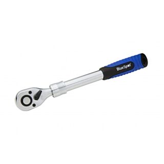 BlueSpot Telescopic Ratchet 305mm To 440mm 72 Teeth ½ Drive