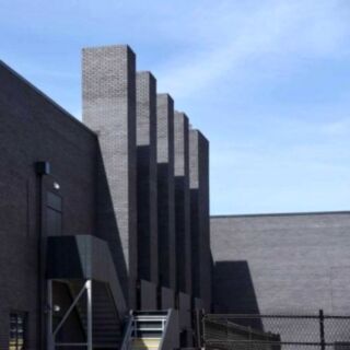Blue Solid Engineering Brick 65mm