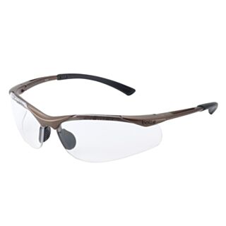 Bolle Safety Glasses Contour Platinum Clear