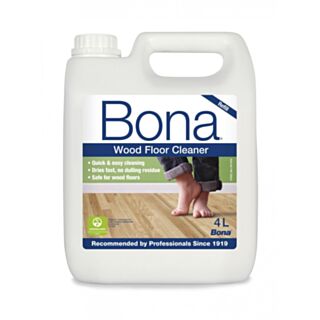 Bona Wood Floor Cleaner Spray Refill 4ltr