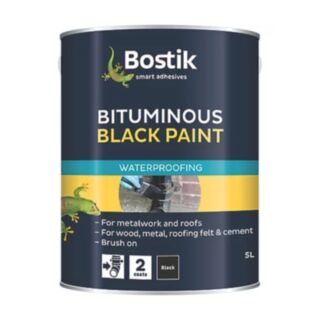 Bostik Bituminous Paint Black 5ltr