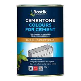 Bostik Cementone Powder Colour For Cement Brick Red 1kg