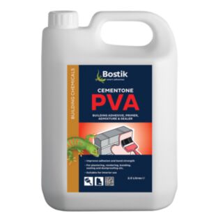 Bostik Cementone Rendabond PVA Adhesive & Sealer (5 To 1 Dilute) 2.5ltr