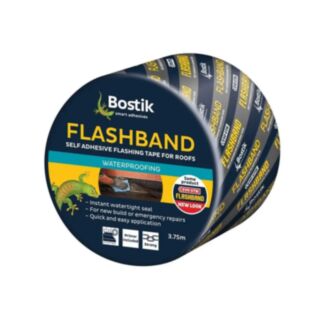 Bostik Flashband Original Self Adhesive Flashing Tape With Primer Grey 300mm x 3.75mtr