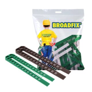 Broadfix Double Snap Wedge Shim White & Green 40pk