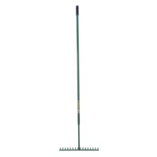 Bulldog Asphalt Rake Flat Tooth Tubular Steel Shaft Handled 470x1350mm (54)
