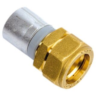 Buteline Compression Fitting 22mm PB x 22mm