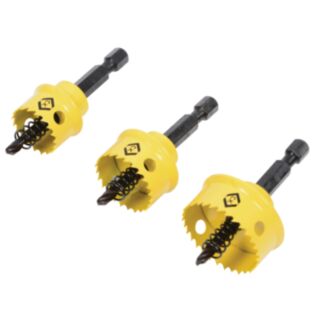 CK Sheet Steel Hole Saw 3pce Set