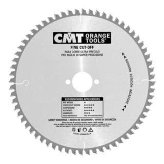 CMT Orange Tools® Circular Saw Blade Fine Cut Off 160x20mm 56T
