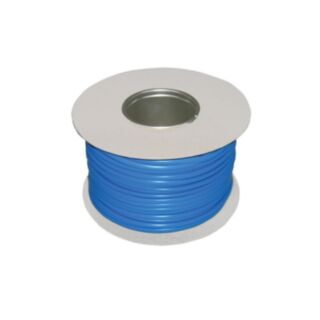 Cable Earth Sleeving Blue PVC 4mm x 100mtr