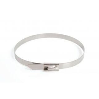 Cable Tie Metal 4.6x300mm 100pk