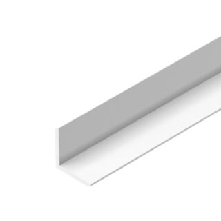 Cheshire Square External Angle White PVC 18x18x2400mm