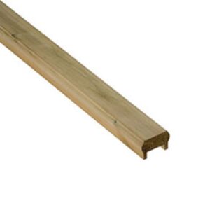 Cheshire Universal Decking Rail Including Fillet Treated Pine 44x68x2400mm