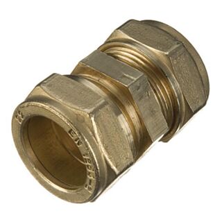 Compression Coupler Brass 12mm