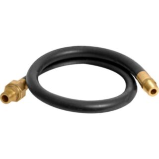 Cooker Hose With Straight Union Fitting 1200mm
