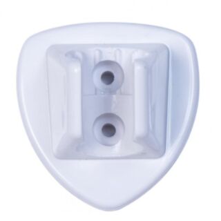 Croydex Amalfi Simple Wall Bracket White 40x56x58mm
