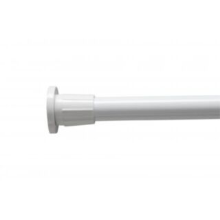 Croydex Self Supporting Telescopic Rod White 22x1100mm To 1830mm