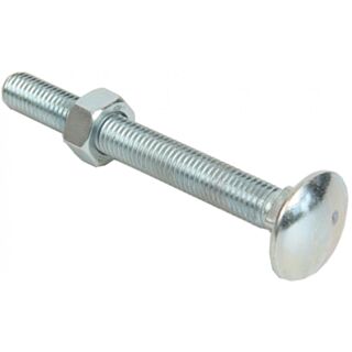 Carriage Bolt & Hex Nut BZP M12 x 240mm