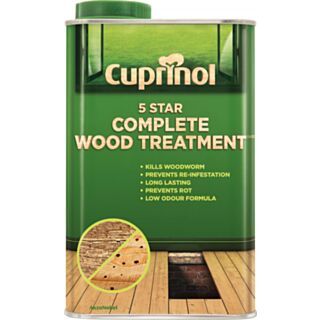 Cuprinol 5 Star Complete Wood Treatment (WB) 1ltr