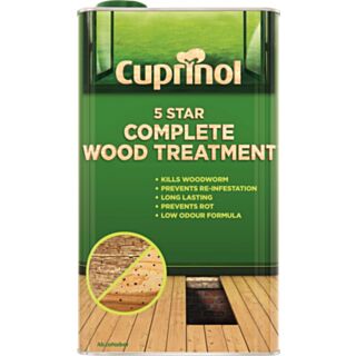 Cuprinol 5 Star Complete Wood Treatment (WB) 5ltr