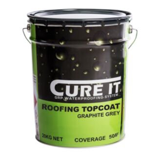 Cure It Roofing Topcoat Graphite 20kg
