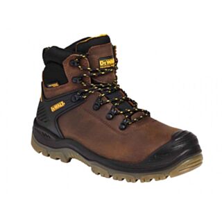 DeWALT Newark Waterproof Safety Hiker Boot Brown Size 11