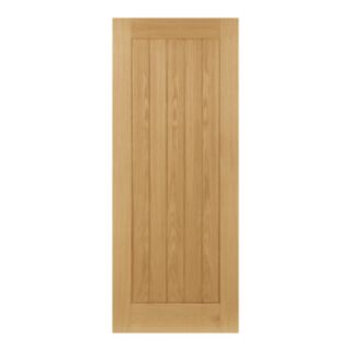 Deanta Ely Solid Core Interior Door Prefinished Oak 35x686x1981mm