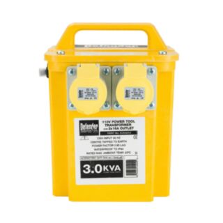 Defender Site Transformer Dual Socket 3.0kVA