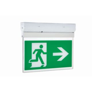 Diamond Sela LED Exit Sign Surface Mount 3W 35x230x310mm