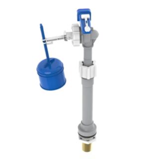 Dudley Hydroflo Telescopic Bottom Inlet Standard Fill Float Valve Adjustable Height 8 To 11½ With ½ Brass Tail
