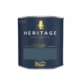 Dulux Trade Heritage Velvet Matt Tester Pot Midnight Teal 125ml
