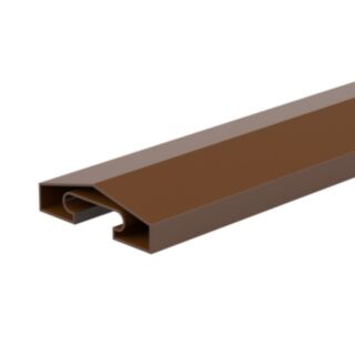 DuraPost Capping Rail Sepia Brown 20x65x1830mm