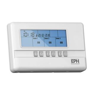 EPH 3 Zone Central Heating Programmer IP20 3Amp
