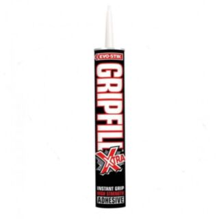 EVO-STIK GRIPFILL XTRA BLACK Gap Filling Adhesive 350ml