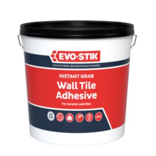 EVO-STIK Ready-To-Use Instant Grab Wall Tile Adhesive 10ltr