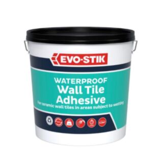 EVO-STIK Ready Mixed Waterproof Wall Tile Adhesive 5ltr