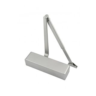 Eclipse 93 Series Overhead Door Closer CE Certified Matt Silver Size 2-4