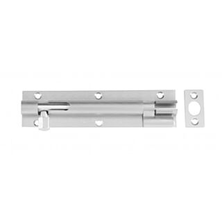 Eclipse Necked Barrel Bolt Heavy Duty Satin Chrome 152x38mm