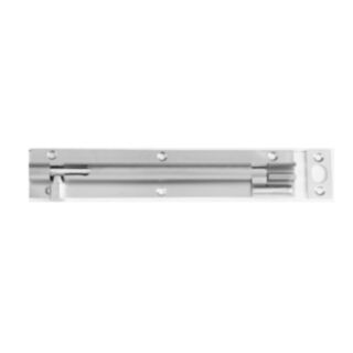 Eclipse Necked Barrel Bolt Heavy Duty Satin Chrome 203x38mm