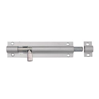 Eclipse Straight Barrel Bolt Aluminium Satin 102x25mm
