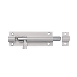 Eclipse Straight Barrel Bolt Aluminium Satin 76x25mm