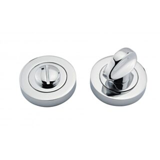 Eclipse Insignia Bathroom Thumbturn & Release Polished Chrome