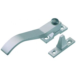 Eclipse Wedge Pattern Casement Fastener Aluminium Satin
