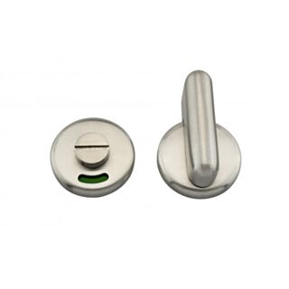 Eclipse Disabled Bathroom Thumbturn & Release Stainless Steel Polished
