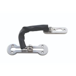 Eclipse Security Door Chain Stainless Steel Satin 130mm
