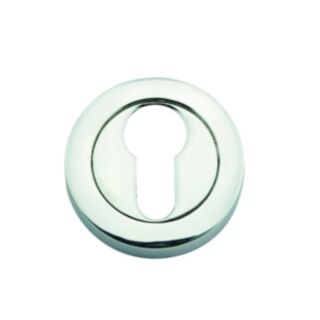Eclipse Insignia Escutcheon Euro Profile Polished Chrome 2pk