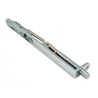 Eclipse Flush Bolt Radius Corner Stainless Steel Satin 200x19mm