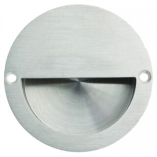 Eclipse Flush Pull Circular Satin Stainless Steel 90mm