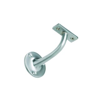 Eclipse Handrail Bracket Satin Chrome Plated 76mm